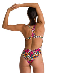 Arena Women's One Yuka Allover Booster Back One Piece