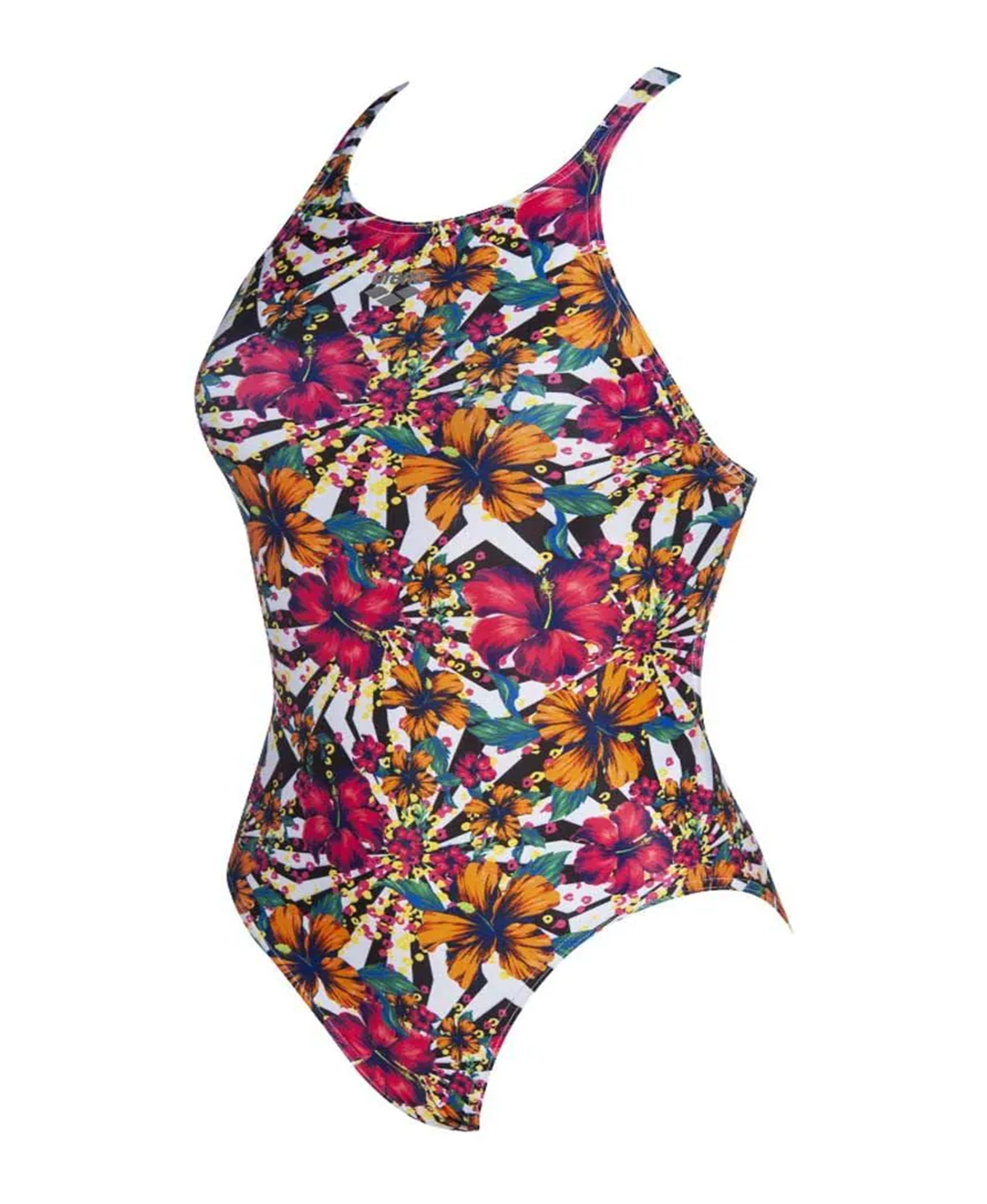 Arena Women's One Yuka Allover Booster Back One Piece