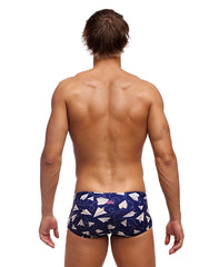 Funky Trunks Classic Men's Trunks - Paper Plain